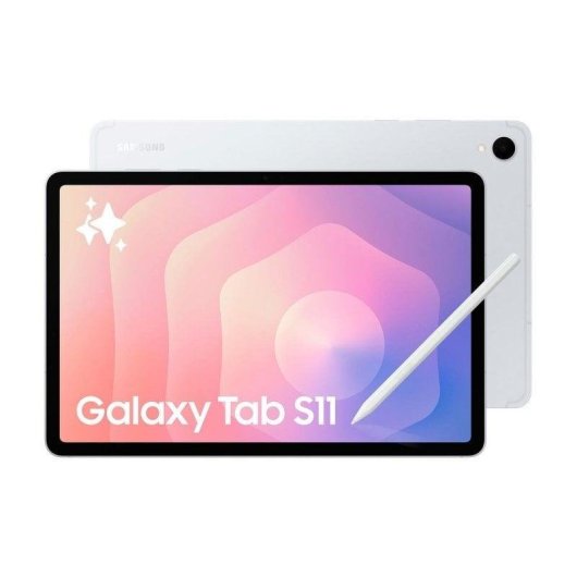 Tablet Samsung Galaxy Tab S11 WiFi 11" 12GB 128GB Prata Stylus Pen