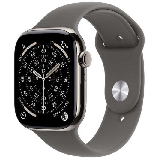 Apple Watch Series 11 GPS + Cellular 42mm Retina OLED Titan Grau S/M IP6X SpO2