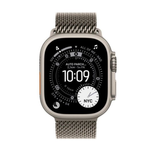 Apple Watch Ultra 3 GPS 5G NFC 49mm Retina OLED Titane M Étanche 10ATM IP6X SpO2 Pulsomètre