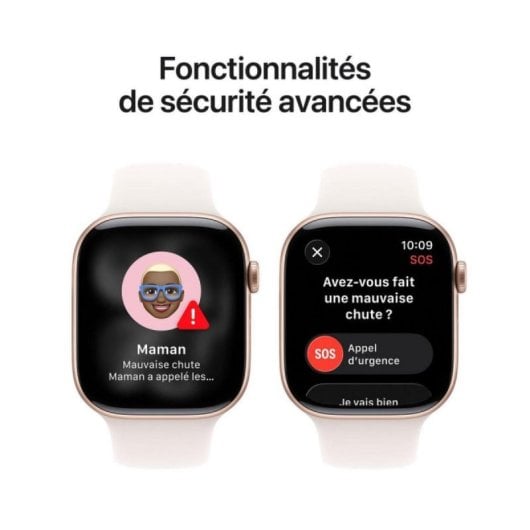 Apple Watch Series 11 GPS + Cellular 46mm OLED Rose Gold M/L IP6X SpO2 Pulsmesser