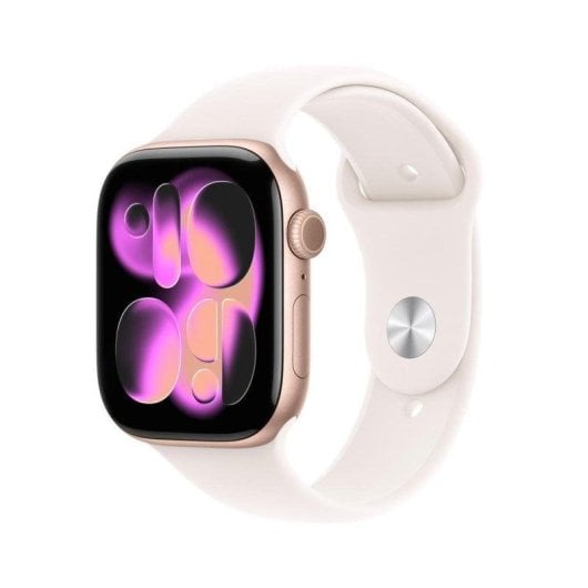 Apple Watch Series 11 GPS + Cellular 46mm OLED Rosegold S/M IP6X SpO2 Pulsmesser Schlaf SOS