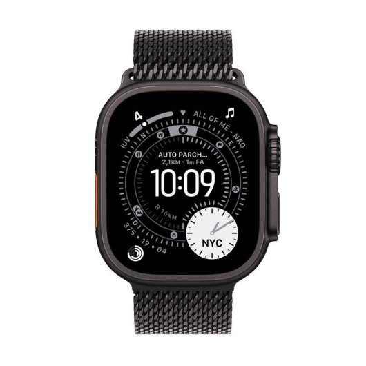 Apple Watch Ultra 3 GPS Cellular 49mm OLED Titane Noir M Étanche 10ATM IP6X
