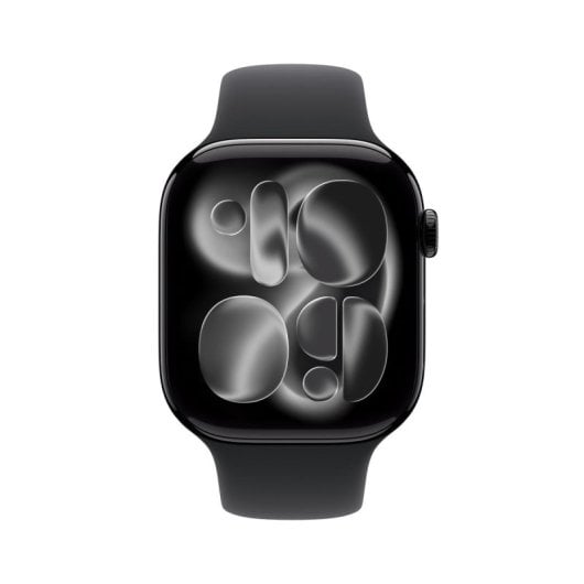 Montre Connectée Apple Watch Series 11 GPS + Cellular 46mm OLED Noir S/M IP6X SpO2 Pulsomètre Suivi du sommeil SOS