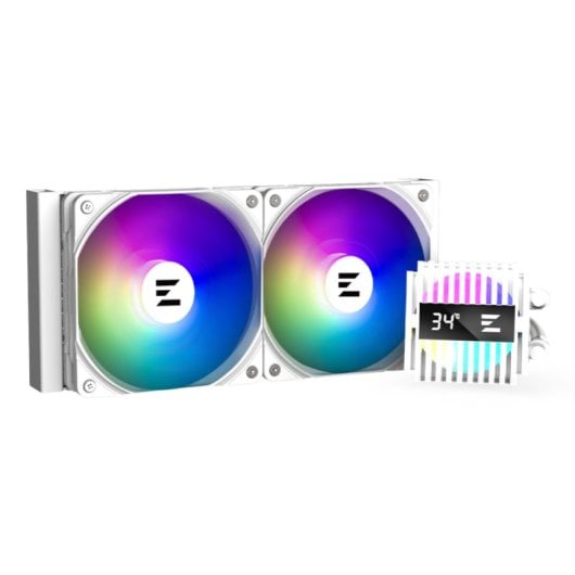Raffreddamento a liquido per CPU Zalman Alpha2 A24 Argb 240mm bianco