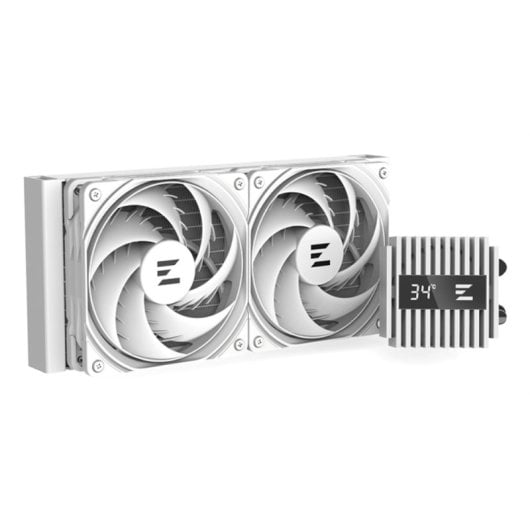 Raffreddamento a liquido per CPU Zalman Alpha2 A24 Argb 240mm bianco