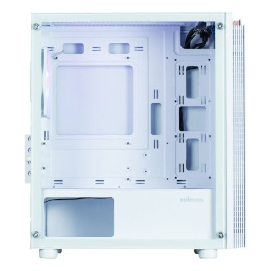 Caja Zalman T4 Plus Matx 1xvent 120mm Argb 2xusb 3.0 Blanco Sin Fuente
