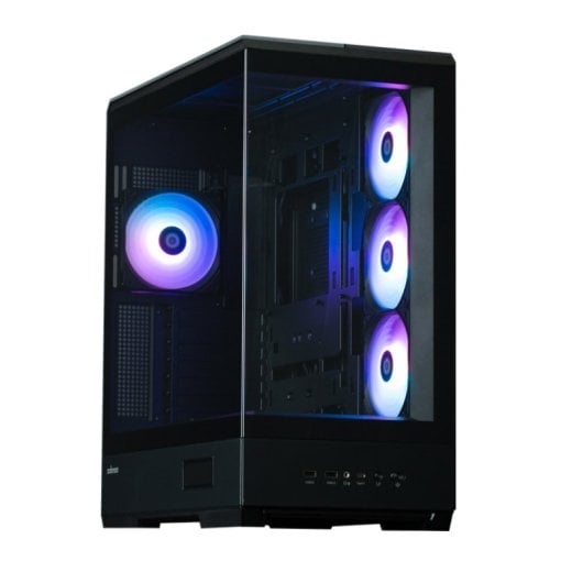 Zalman P50 Ds Atx Box 4xvent 120mm Argb 2xusb 3.0 Schwarz Ohne Netzteil