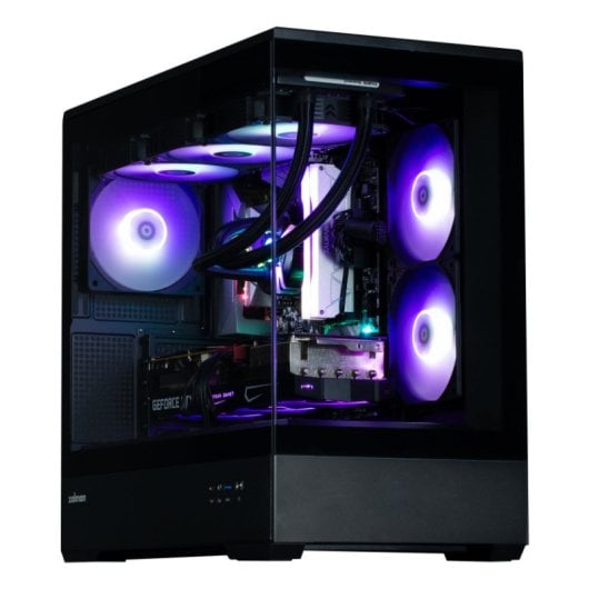 Zalman P30 Matx Case 3xvent 120mm Argb 2xusb 3.0 Nero Senza Alimentatore