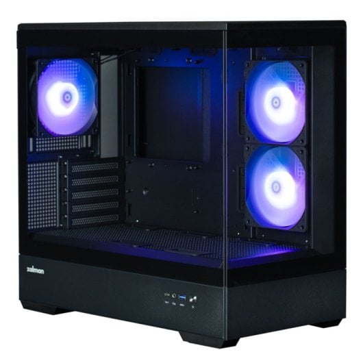 Zalman P30 Matx Case 3xvent 120mm Argb 2xusb 3.0 Nero Senza Alimentatore