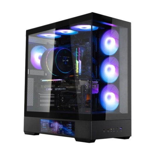 Zalman P40 Ds Atx Box 4xvent 120mm Argb 2xusb 3.0 Nero Senza Alimentatore