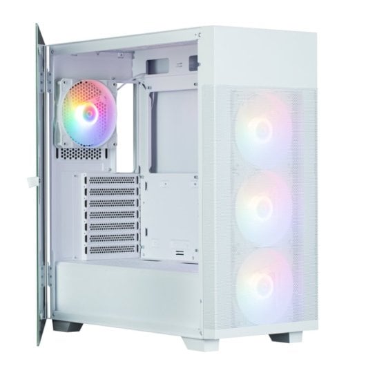 Zalman S5 Neo ATX Case 4xvent 120mm Argb 2xusb 3.0 Bianco Senza Alimentatore
