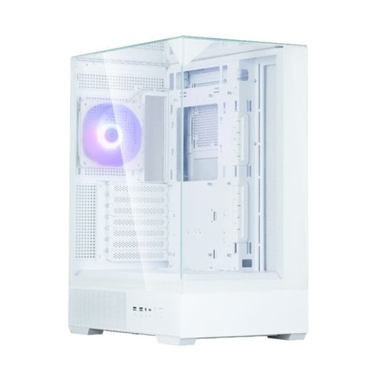 Zalman P40 Prism Atx Box 3xvent 120mm Argb 2xusb 3.0 Bianco Senza Alimentatore