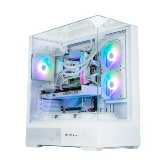 Zalman P40 Prism Atx Box 3xvent 120mm Argb 2xusb 3.0 Bianco Senza Alimentatore