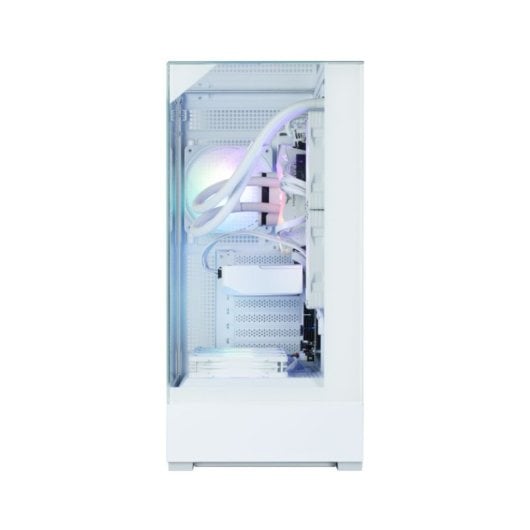 Zalman P40 Prism Atx Box 3xvent 120mm Argb 2xusb 3.0 Bianco Senza Alimentatore