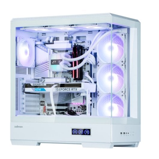 Zalman P50 Ds Atx Box 4xvent 120mm Argb 2xusb 3.0 Bianco Senza Sorgente