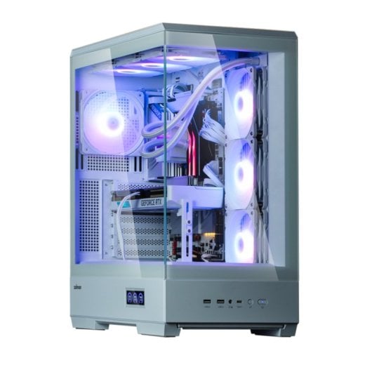 Zalman P50 Ds Atx Box 4xvent 120mm Argb 2xusb 3.0 Bianco Senza Sorgente