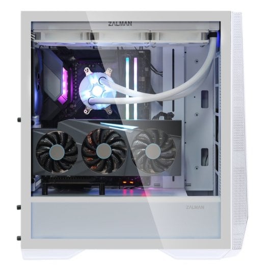 Zalman Z9 Iceberg ATX Case 1xvent 140mm 2xUSB 3.0 Bianco Senza Alimentatore