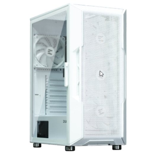 Zalman I3 Neo Argb Atx Box 4xvent 120mm 2xusb 3.0 Bianco Senza Alimentatore