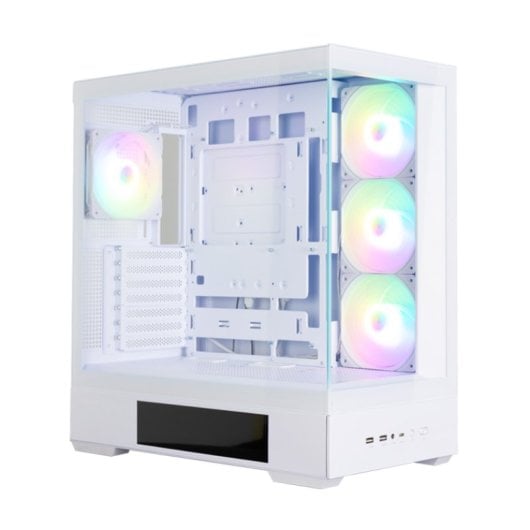 Zalman P40 Ds Atx Box 4xvent 120mm Argb 2xusb 3.0 Bianco Senza Sorgente