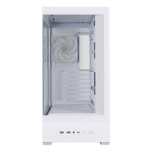 Zalman P40 Ds Atx Box 4xvent 120mm Argb 2xusb 3.0 Bianco Senza Sorgente