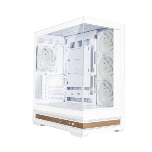 Zalman P40 Namu Atx Box 4xvent 120mm Argb 2xusb 3.0 Bianco Senza Sorgente
