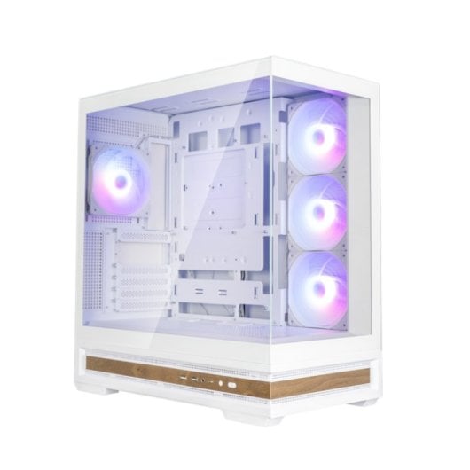 Zalman P40 Namu Atx Box 4xvent 120mm Argb 2xusb 3.0 Bianco Senza Sorgente