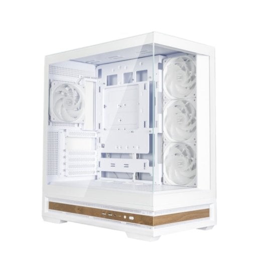 Zalman P40 Namu Atx Box 4xvent 120mm Argb 2xusb 3.0 Bianco Senza Sorgente