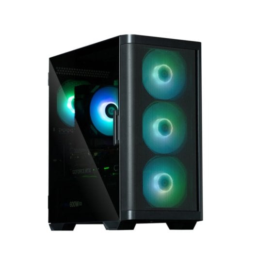 Zalman M4 Mini-itx Case 4xvent 120mm Argb 2xusb 3.0 Nero Senza Alimentatore