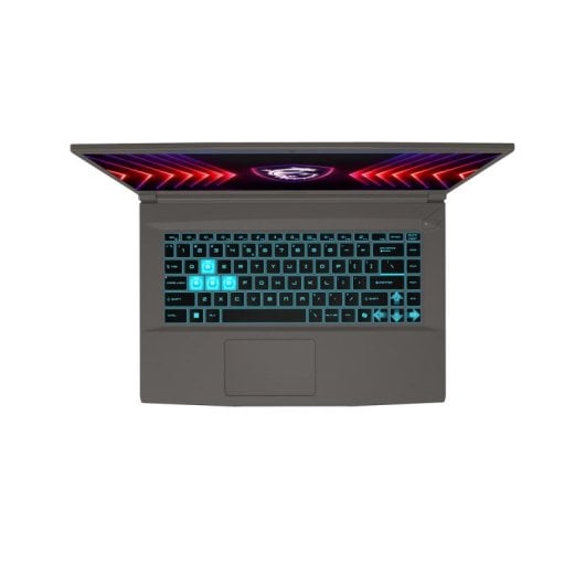 Portátil MSI Thin 15 B12UC-1842XES 15.6" Intel Core i5 12450H 16GB 512GB SSD RTX 3050 FHD Gris