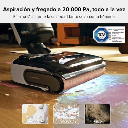 Aspirador Escoba en Seco y Húmedo Roborock F25 20.000Pa Sin Cable