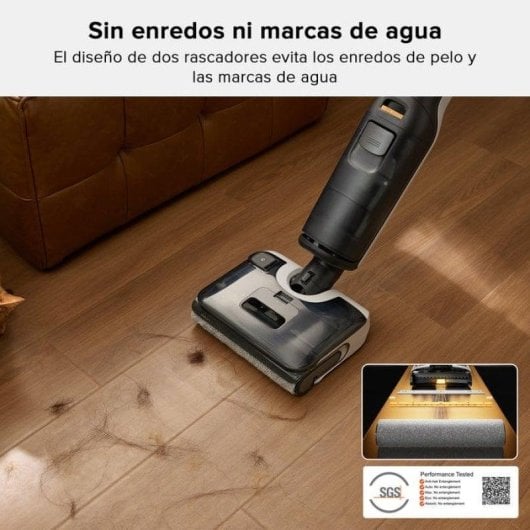 Aspirador Escoba en Seco y Húmedo Roborock F25 20.000Pa Sin Cable
