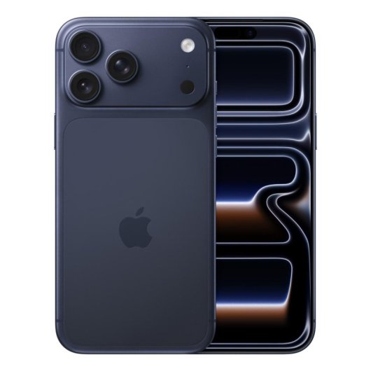 Apple iPhone 17 Pro Max 12 Go 1000 Go 6,9" OLED 120 Hz 5G Dual SIM Batterie Caméra Pro iOS 26 Bleu