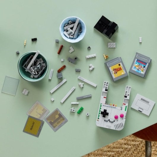 Lego® 72046 Game Boy™ Kit De Construcción de Nintendo® Réplica con Cartuchos Game Pak Y Pantallas
