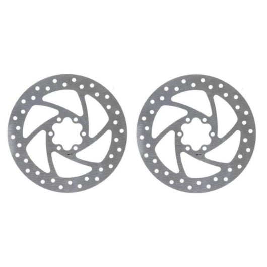 2er-Pack Bremscheiben aus Edelstahl mit Befestigungsschrauben für Xiaomi Mi Electric Scooter Pro 2