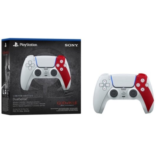 Mando Sony DualSense God of War Edicion Limitada Bluetooth Retroalimentacion Haptica