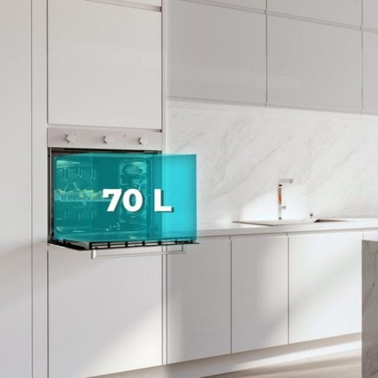 Horno eléctrico Cecotec M236000 70 L Espejo Inox con EasyClean y cocción a vapor