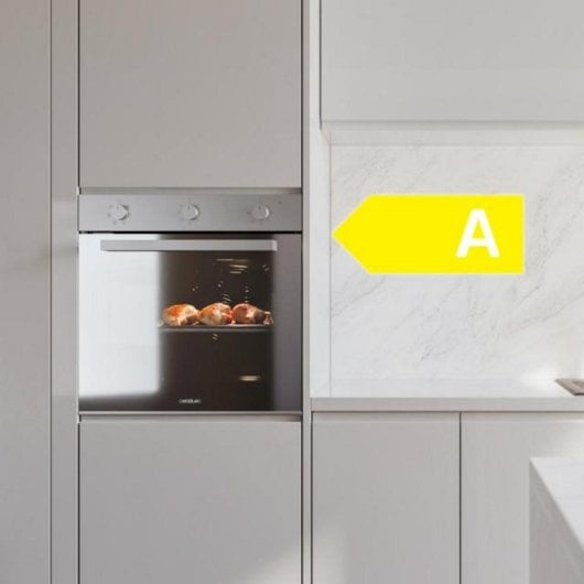 Horno eléctrico Cecotec M236000 70 L Espejo Inox con EasyClean y cocción a vapor