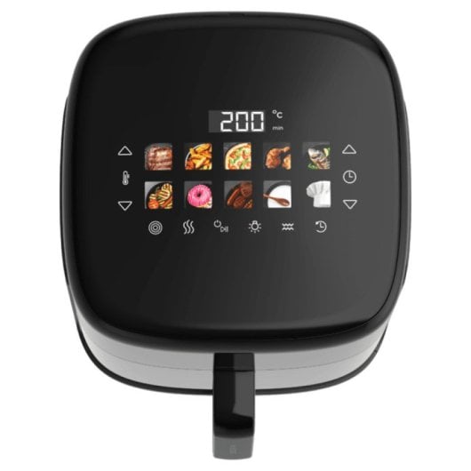 Freidora de aire Cecotec Cecofry&Grill Smokin’Prime 6500 6,5 L 2200 W con ahumador, ventana y 10 menús