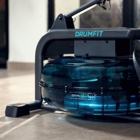 Vogatore Cecotec Drumfit Rower 10000 Neptuno con resistenza ad acqua, schermo LCD e supporto dispositivi