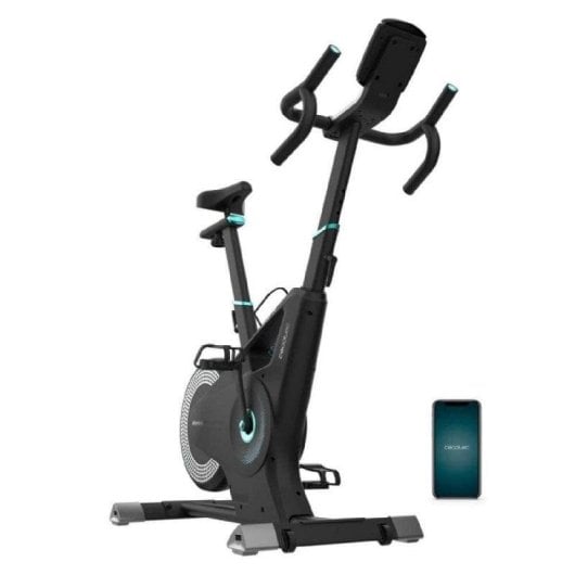 Bicicleta elíptica Cecotec DrumFit Indoor Eolo resistência 2 em 1 conectividade Kinomap