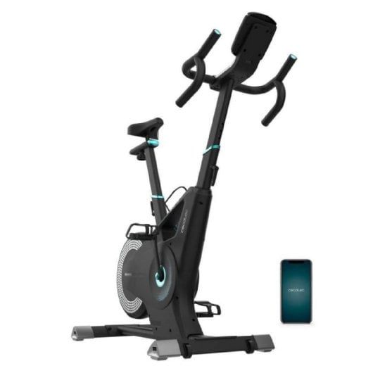 Bicicleta elíptica Cecotec DrumFit Indoor Eolo Multicolor 14 programas 32 niveles 6 kg volante
