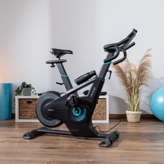 Bicicleta elíptica Cecotec DrumFit Indoor Eolo Multicolor 14 programas 32 niveles 6 kg volante
