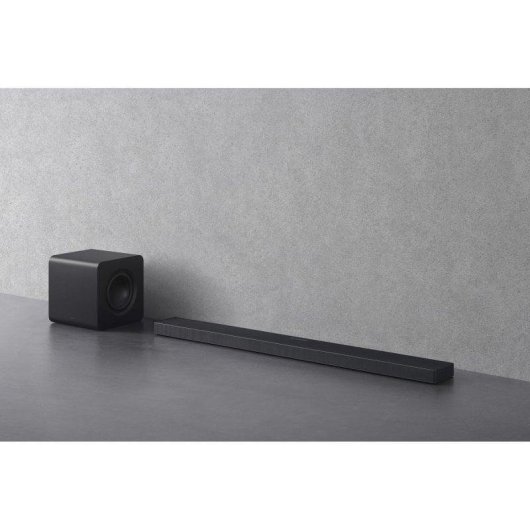 Barra de Sonido Samsung HW-QS710F 3.1.2 38W Bluetooth WiFi Subwoofer Dolby Atmos Schwarz