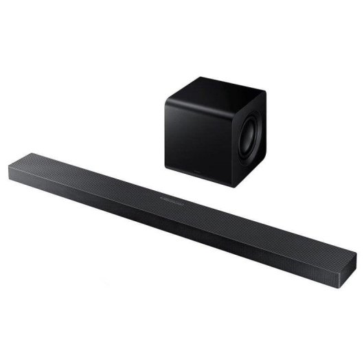 Barra de Sonido Samsung HW-QS710F 3.1.2 38W Bluetooth WiFi Subwoofer Dolby Atmos Schwarz