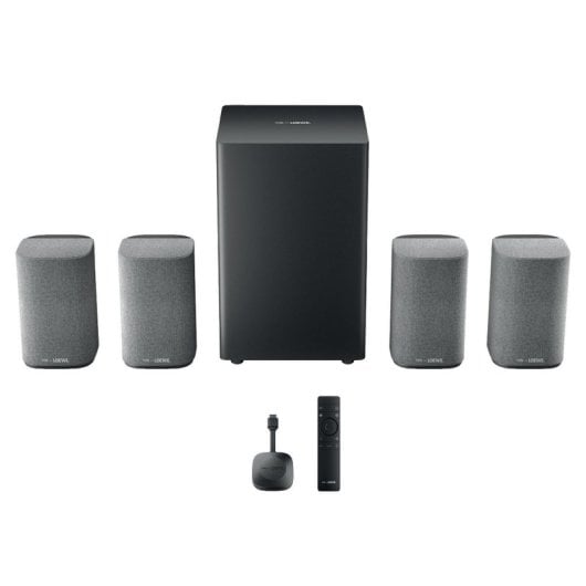 Barre de son Loewe WE. BOOST Dolby Atmos 720 W 4.1.2 Bluetooth Subwoofer sans fil Noir