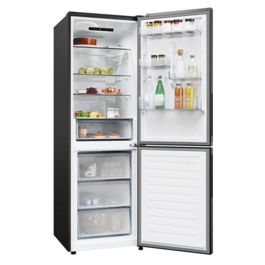Frigorífico Combi Candy CNCQ2T618EB No Frost 185 cm 355 L E Preto WiFi