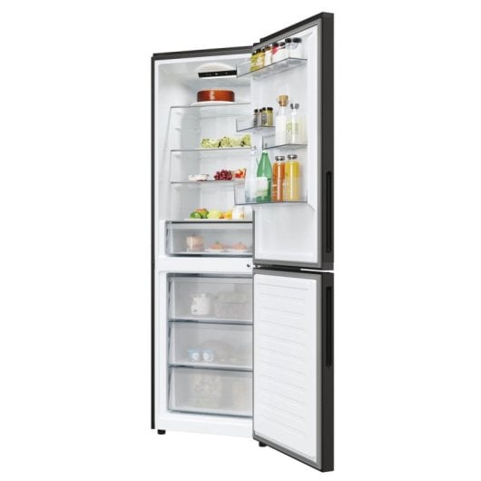 Frigorífico Combi Candy CNCQ2T618EB No Frost 185 cm 355 L E Preto WiFi