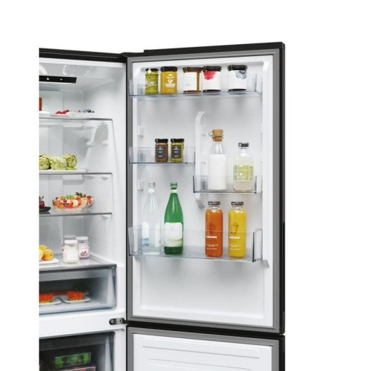 Frigorífico Combi Candy CNCQ2T618EB No Frost 185 cm 355 L E Preto WiFi
