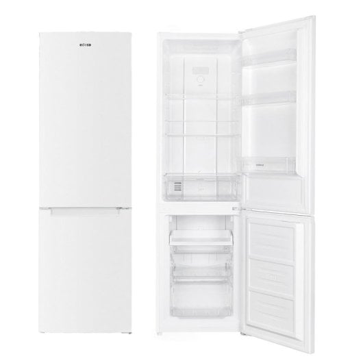 Frigorífico Combi Edesa EFC-1822 NF WH No Frost 180 cm 253 L E Branco