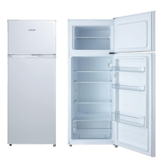 Frigorífico Duas Portas Edesa EFT-1411 WH Defrost 144 cm 204 L E Branco